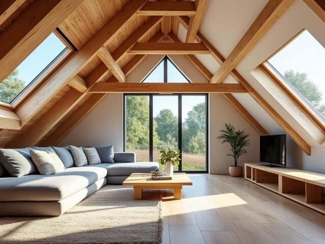 Combles aménagés et toiture : ce qu’il faut prévoir