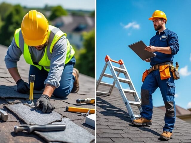 Entretien toiture : faire soi-mĂŞme ou appeler un pro ?
