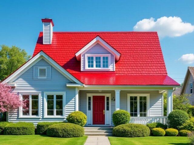 Peindre sa toiture : bonne idée ou non ?