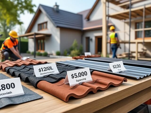 Prix moyen d’une rénovation de toiture au m²