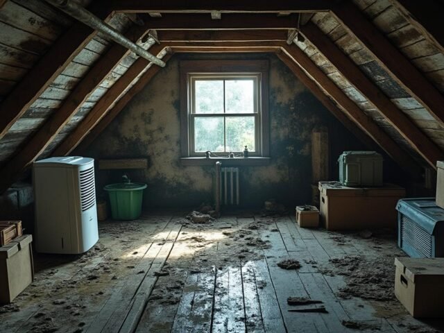 Que faire en cas d’humidité dans les combles ?