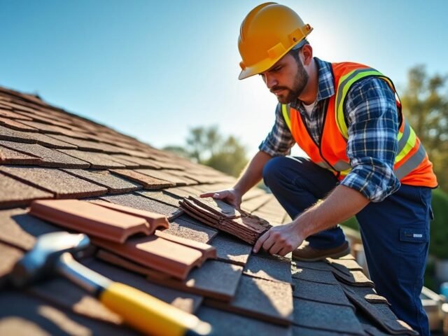 Remplacer un faitage abîmé