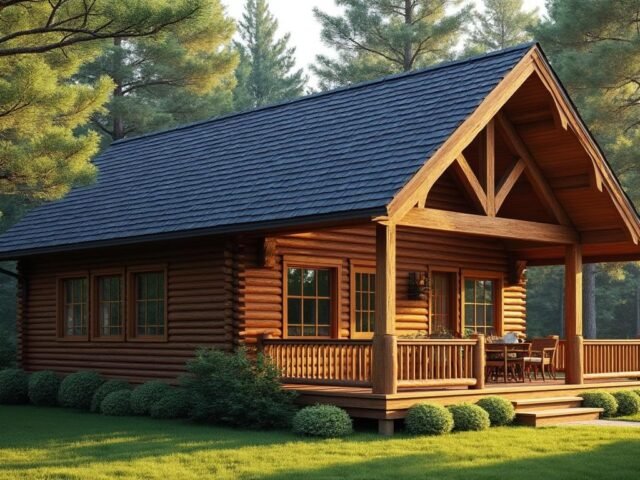 Toiture en bardeaux bitumés : pour les abris et chalets