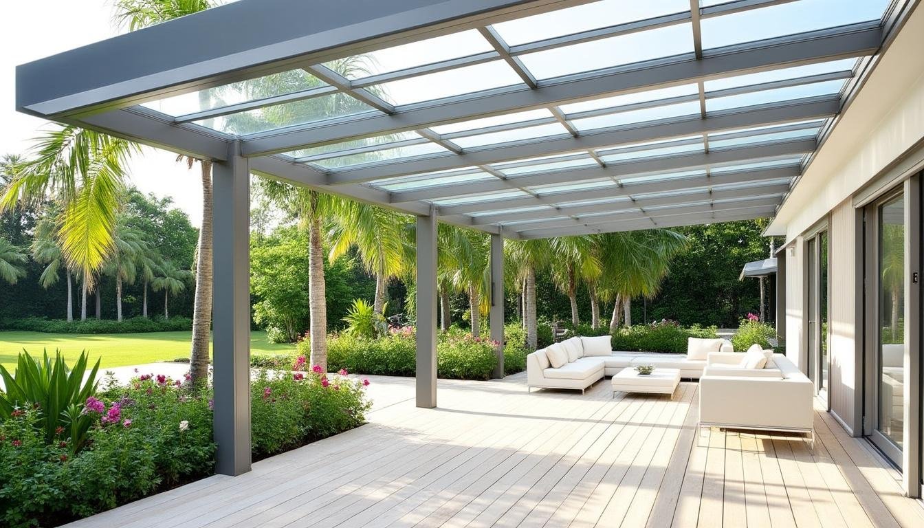 découvrez les avantages de la toiture en polycarbonate pour votre véranda. léger, durable et offrant une excellente isolation, ce matériau est idéal pour créer un espace lumineux et confortable. apprenez comment optimiser votre véranda avec une toiture en polycarbonate.