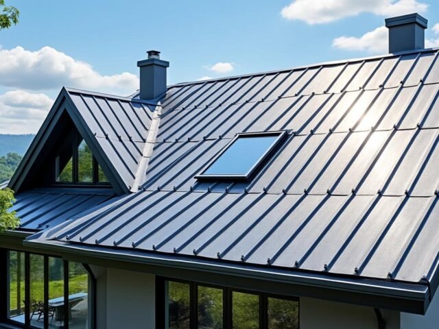 Toiture en zinc : durabilité et entretien