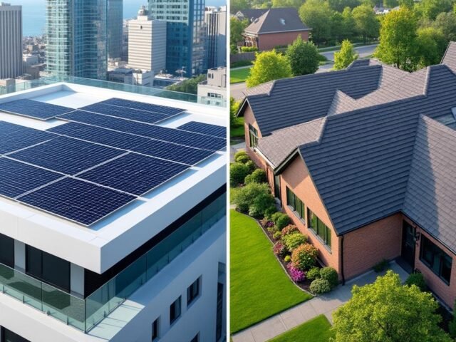 Toiture plate ou toiture en pente : que choisir ?