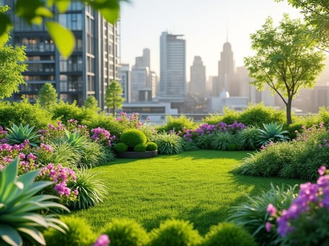 Toiture végétalisée : écologique et esthétique