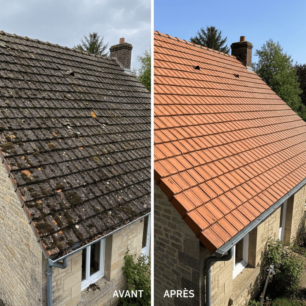 Chantier toiture Compiègne